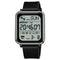 Sanda 6159 Square Stopwatch Multifunctional Waterproof Digital Sports Watch for Men