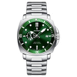 Poedagar EU873 Steel-band Luminous Quartz Watch for Men Poedagar