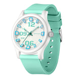 Sanda 3252 Waterproof Silicone Strap Quartz Watch For Teenagers Boys and Girls