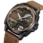 Skmei 2298 Genuine Leather Quartz watch for Men