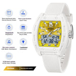 Sanda 6330 Sporty Stylish And Energetic Bucket-style Wristwatch for Men AKDPN