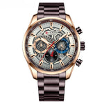 Curren 8391 Chronograph Six-Hand Quartz Watch for men