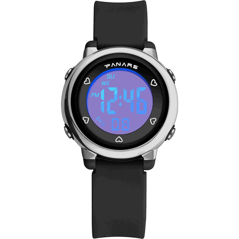 Panars 8211 Digital Small Size Multi Color Light Wrist Watch For Women & Girls Panars