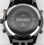 Skmei 1032 Original Analog Digital Big Dial chain watch stopwatch alarm watch for Men Skmei