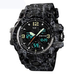 Skmei 1155B Original Analog Digital waterproof Sports watch for men Skmei