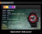 Skmei 1189 Original Analog Digital waterproof sport watch for Boys For Men Skmei