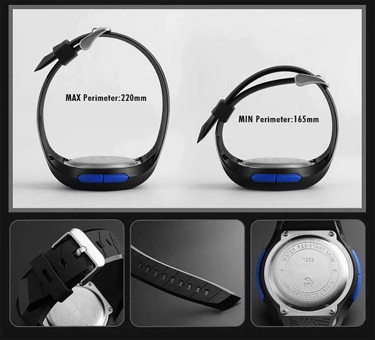 Skmei 1269 Original Digital waterproof designer watch for Girls Women Skmei