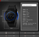 Skmei 1269 Original Digital waterproof designer watch for Girls Women Skmei