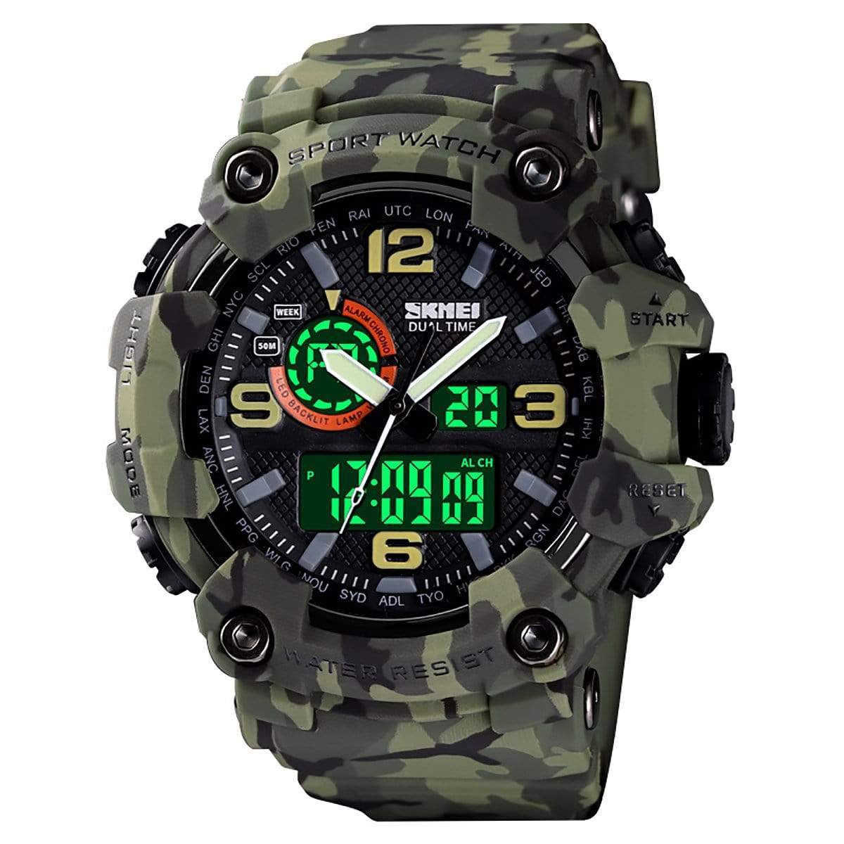 Skmei 1520 Original Analog Digital Multifunction watch for Men Skmei