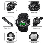 Skmei 1586 Original Relojes 50M Waterproof Military Sport Watch Analog Digital Trendy Wrist Watch for Men Skmei