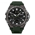 Sanda 3313 Multifunctional Outdoor Luminous Waterproof Watch For Men