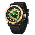 Sanda 9052 Sports Waterproof Alarm Clock Electronic Watch for Men AKDPN