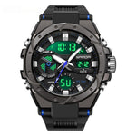 Sanda 3313 Multifunctional Outdoor Luminous Waterproof Watch For Men