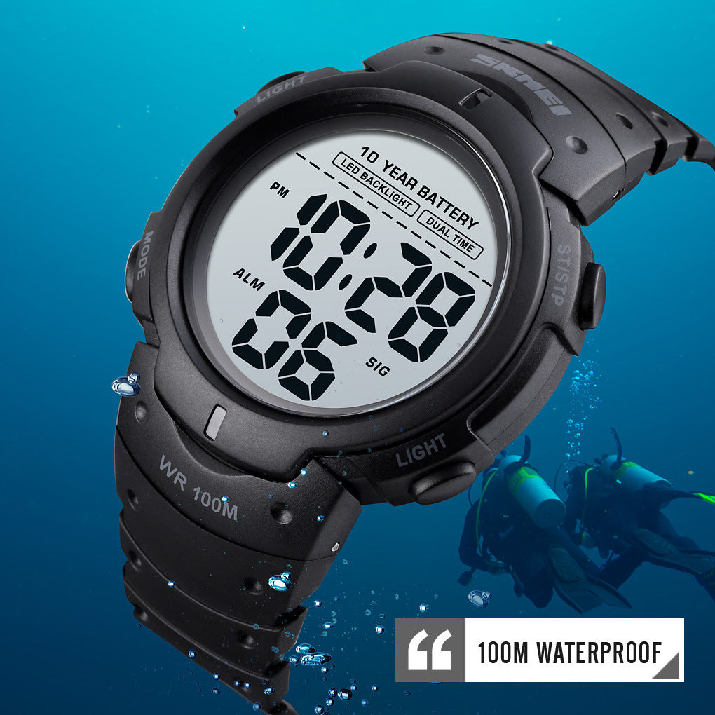 Skmei 1560 Sports Electronic Fashion Waterproof Digital Watch for Men
