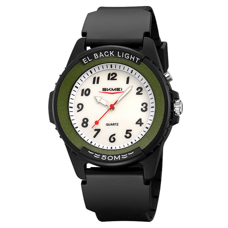 Skmei 2443 Trendy Luminous Water-resistant Quartz watch for Men