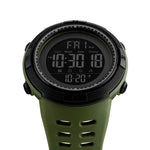 Skmei 1251 Original Digital Sports Watch Army Green - Skmeico