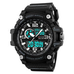 1283 Analog Digital Sports watch for Men Black Skmei