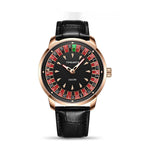 TIMEARTX Roulette Dial Casino Watch Rotating Gaming Style watch for Men