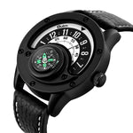 Oulm creative punk belt watch quartz compass watch 3880 For Men