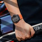 Megir 8019G Silicone Strap Luminous Luxury Sports Watch For Men