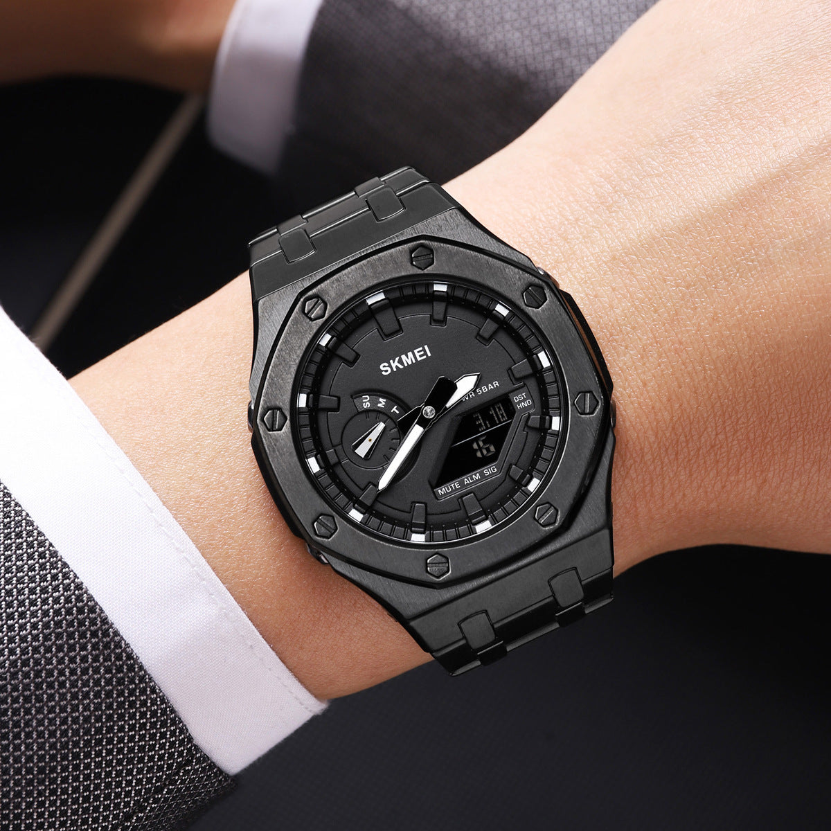 Skmei 2553 Steel Body Designer sports watch for Men