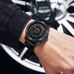 DOM Creative Magnetic Suspension Waterproof Watch For Men 1726BL