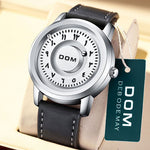 Dom 1769BK-1M Magnetic Suspension quartz Watch For Men