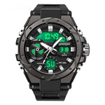 Sanda 3313 Multifunctional Outdoor Luminous Waterproof Watch For Men