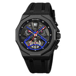 Skmei 2432 Hollow-out Waterproof Multi-function Watch For Men Skmei