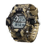 Sanda 2183 Camouflage Digital Sports watch for Men