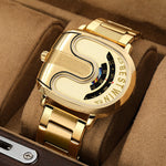 Bestwin 988 Men's U-shaped Quartz Watch