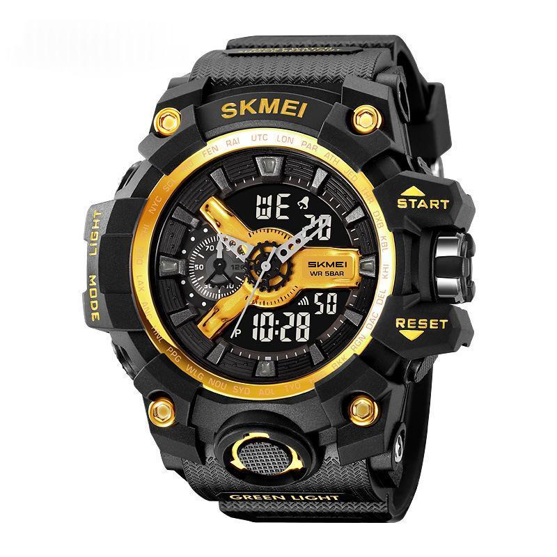 Skmei 2396 Analog Digital waterproof over size watch for men Skmei