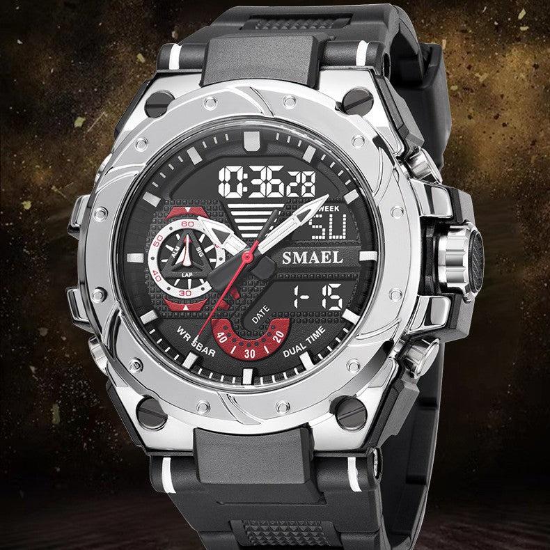 SMAEL Analog Digital Multifunctional Waterproof Watch For Men 8060 - Skmeico