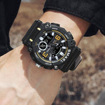 SMAEL Analog Digital Multifunctional waterproof Watch For Men 8052 - Skmeico