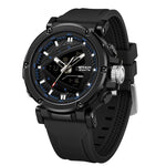 Sanda 9052 Sports Waterproof Alarm Clock Electronic Watch for Men AKDPN