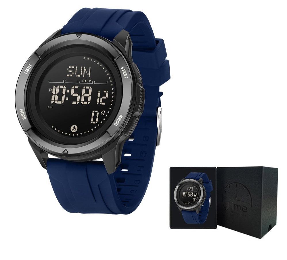 Sanda 2197 Compass Step Counter Digital Watch For Men
