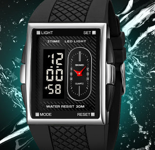 Skmei 2213 Analog Digital Square watch for Men