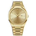 VA VA VOOM 2931 Octagonal Calendar Quartz Watch for Men