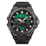 Sanda 3313 Multifunctional Outdoor Luminous Waterproof Watch For Men