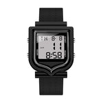 Sanda 388 Stylish Fashionable Square Outdoor Sports Digital Watch Sanda