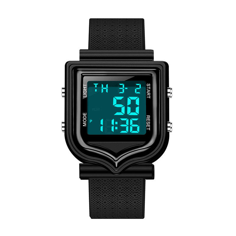 Sanda 388 Stylish Fashionable Square Outdoor Sports Digital Watch Sanda