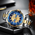 Curren 8412 Business Quartz Steel Watch For Men