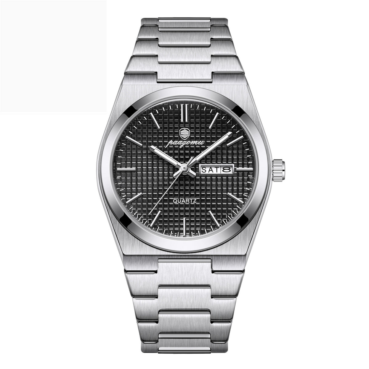 Poedagar M821 Luminous Quartz Calendar Watch For Men