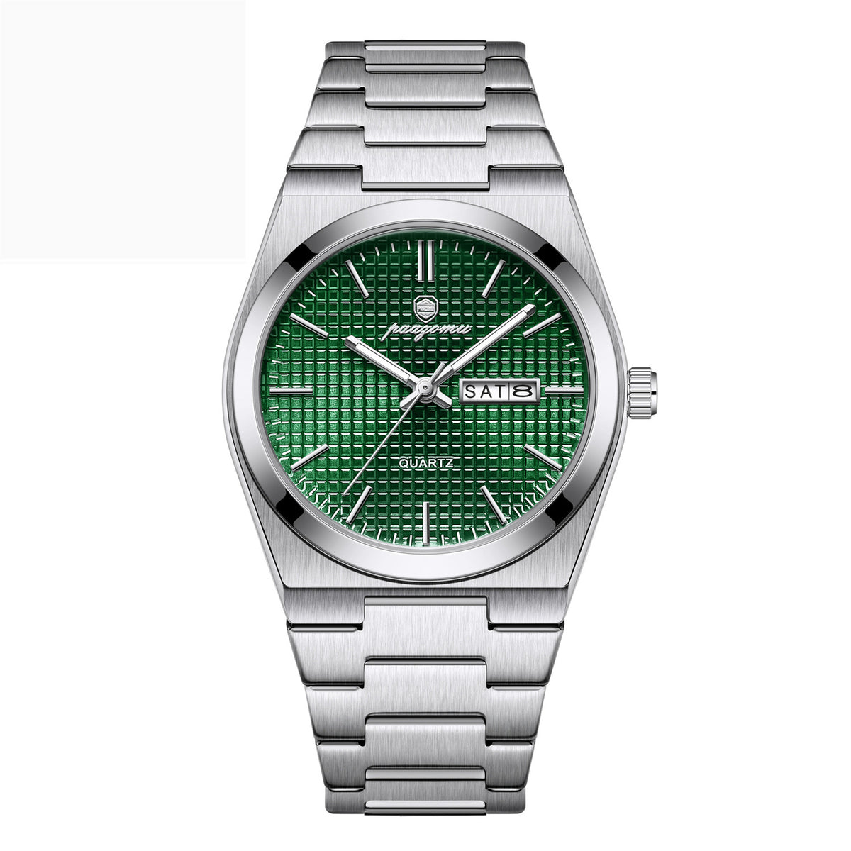 Poedagar M821 Luminous Quartz Calendar Watch For Men