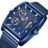 Mini Focus MF0322G Rotating Wheels Quartz watch for Men