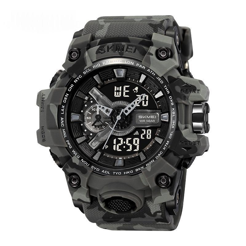 Skmei 2396 Analog Digital waterproof over size watch for men Skmei