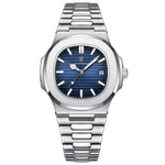 Poedagar 613 Luxury Stainless Steel Quartz Watch for Men