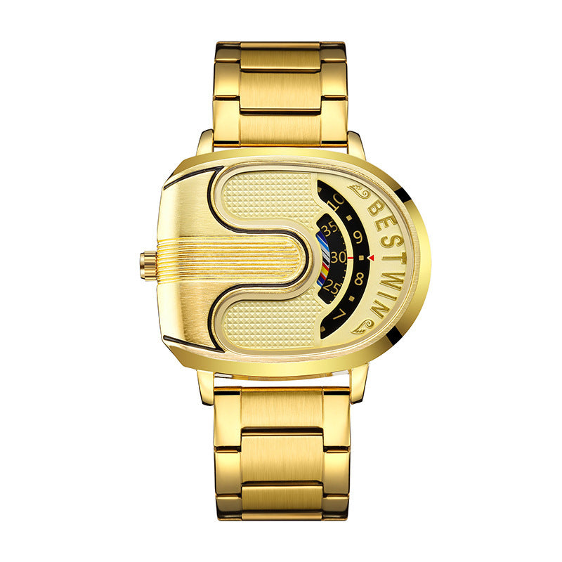 Bestwin 988 Men's U-shaped Quartz Watch