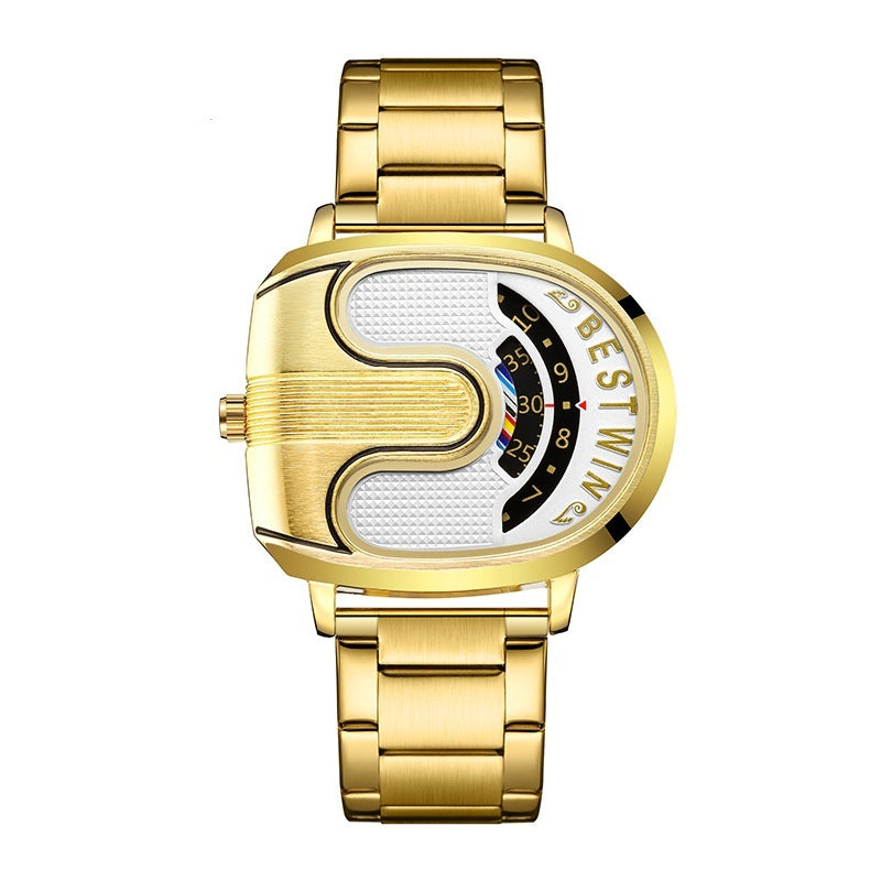Bestwin 988 Men's U-shaped Quartz Watch