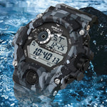 Sanda 2183 Camouflage Digital Sports watch for Men
